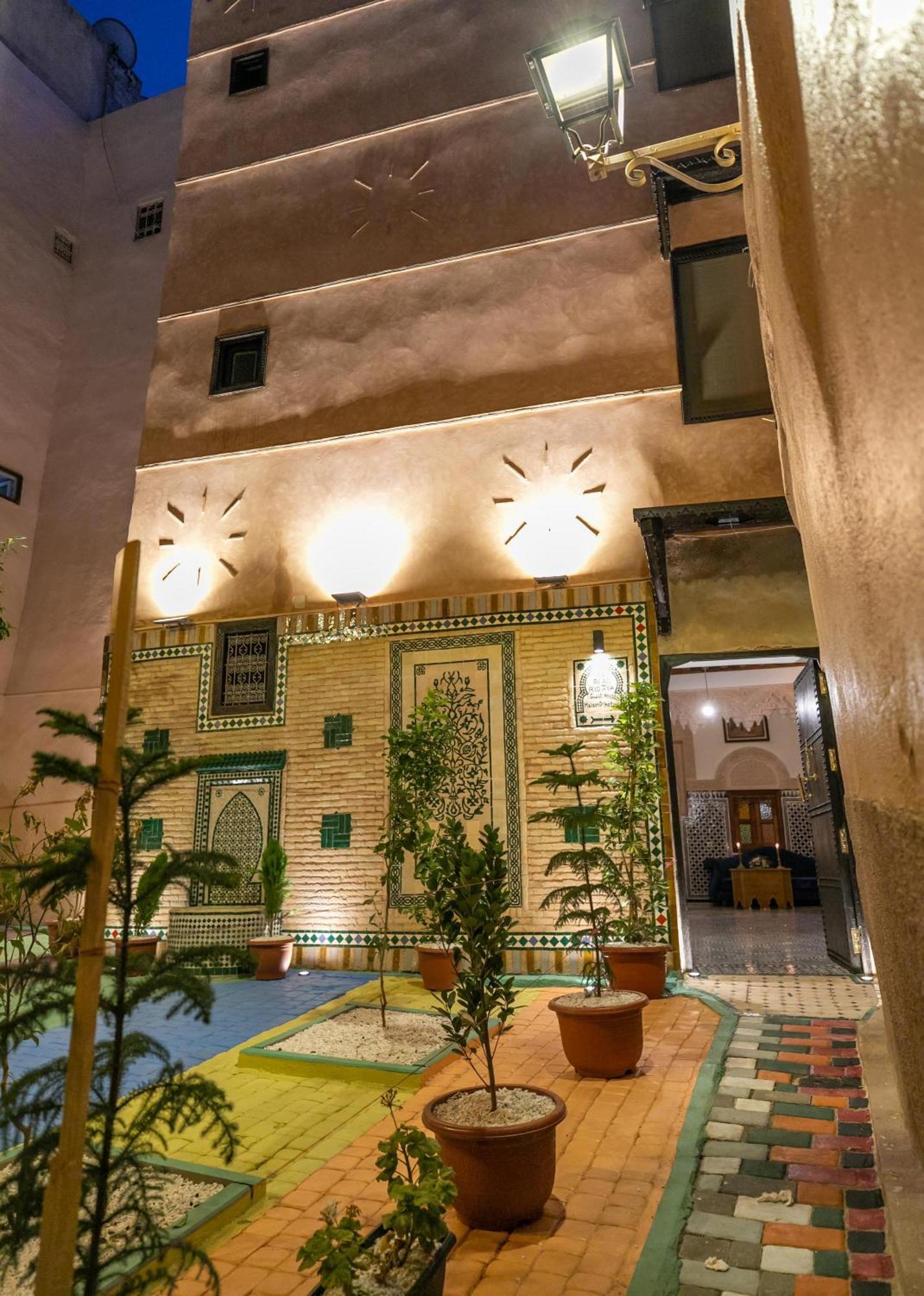 Riad Ridaya Fès Eksteriør bilde
